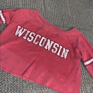 Cropped Wisconsin sweatshirt